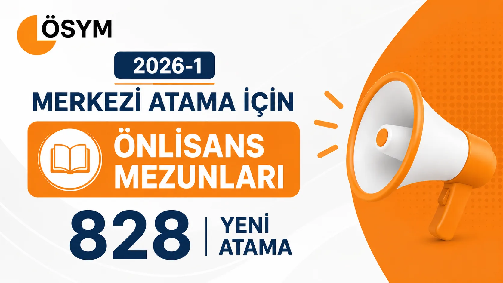 2026/1 MERKEZİ ATAMA 828 ÖNLİSANS MEZUNU KADRO DETAYLARI I TÜM DETAYLAR