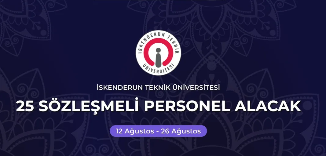 SON DAKİKA İSKENDERUN TEKNİK ÜNİVERSİTESİ YENİ ATAMA KARARI