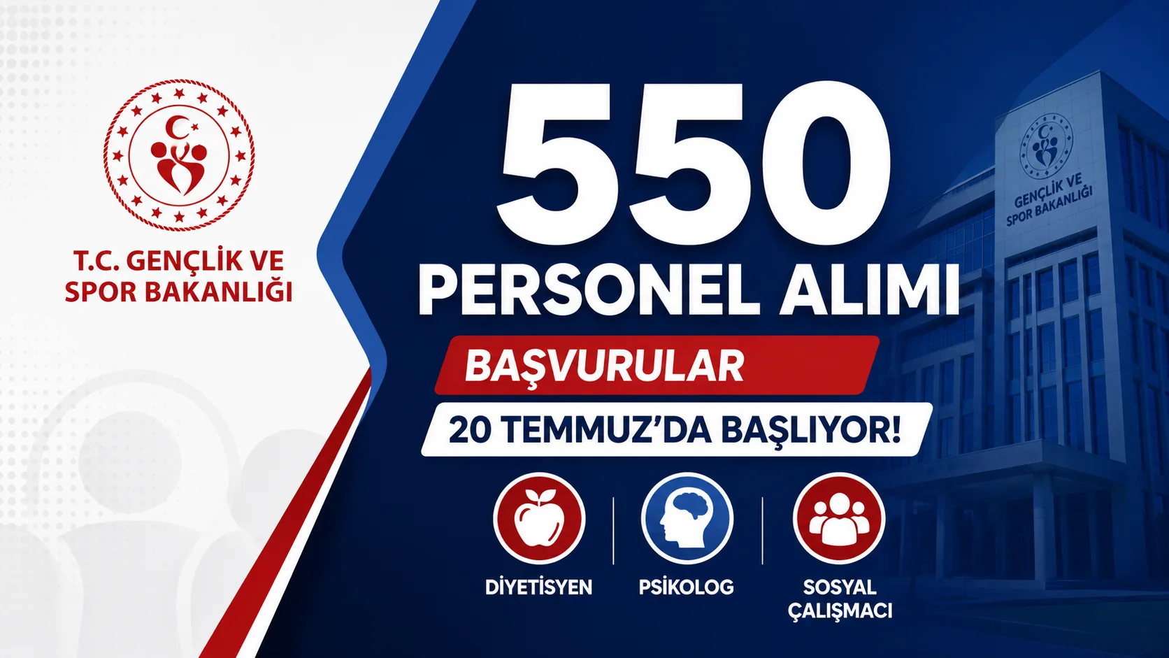 GSB 550 YENİ ATAMA KARARI TÜM BAŞVURU DETAYI