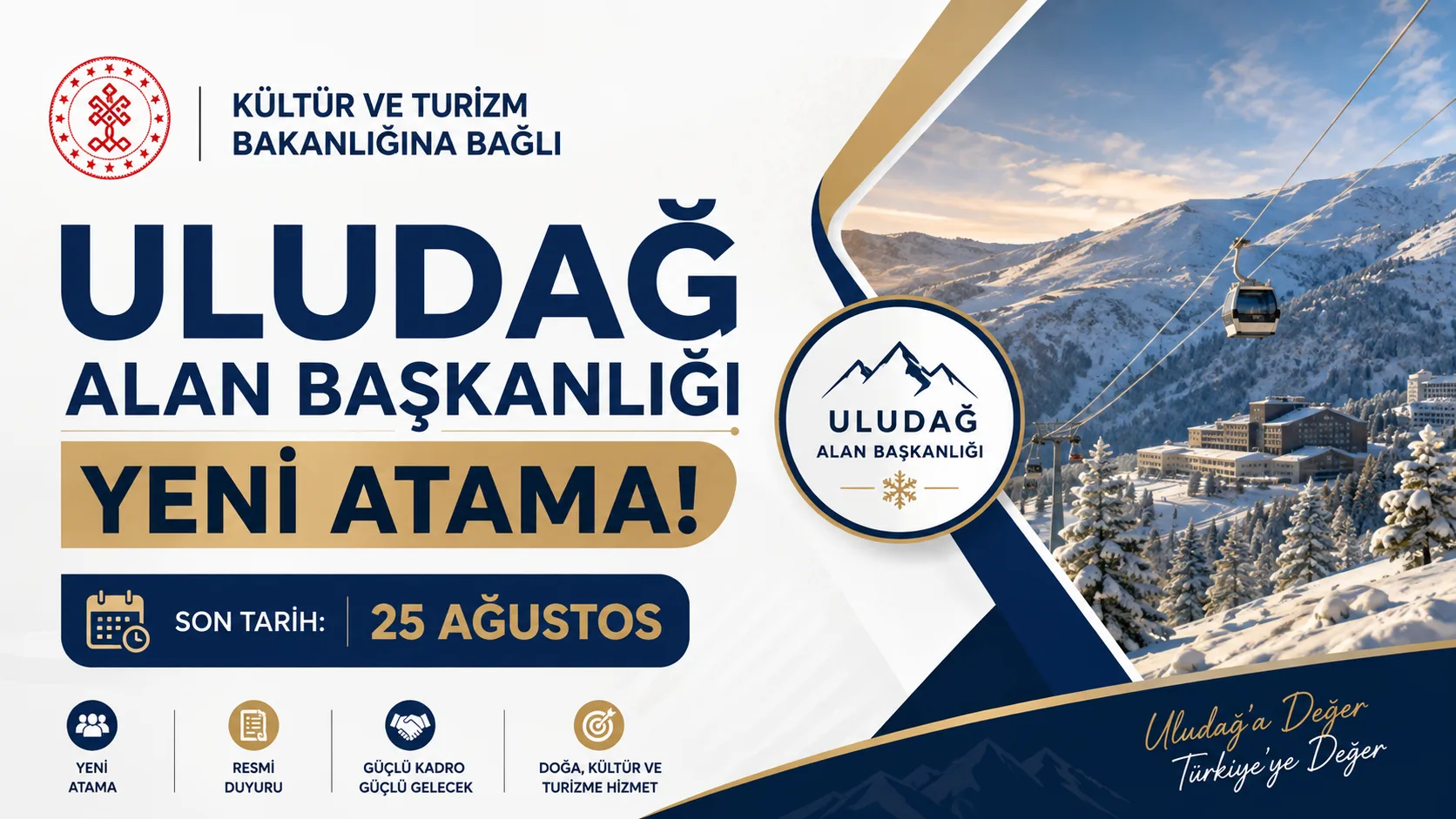 KÜLTÜR VE TURİZM BAKANLIĞINA BAĞLI YENİ ATAMA KARARI DETAYLAR